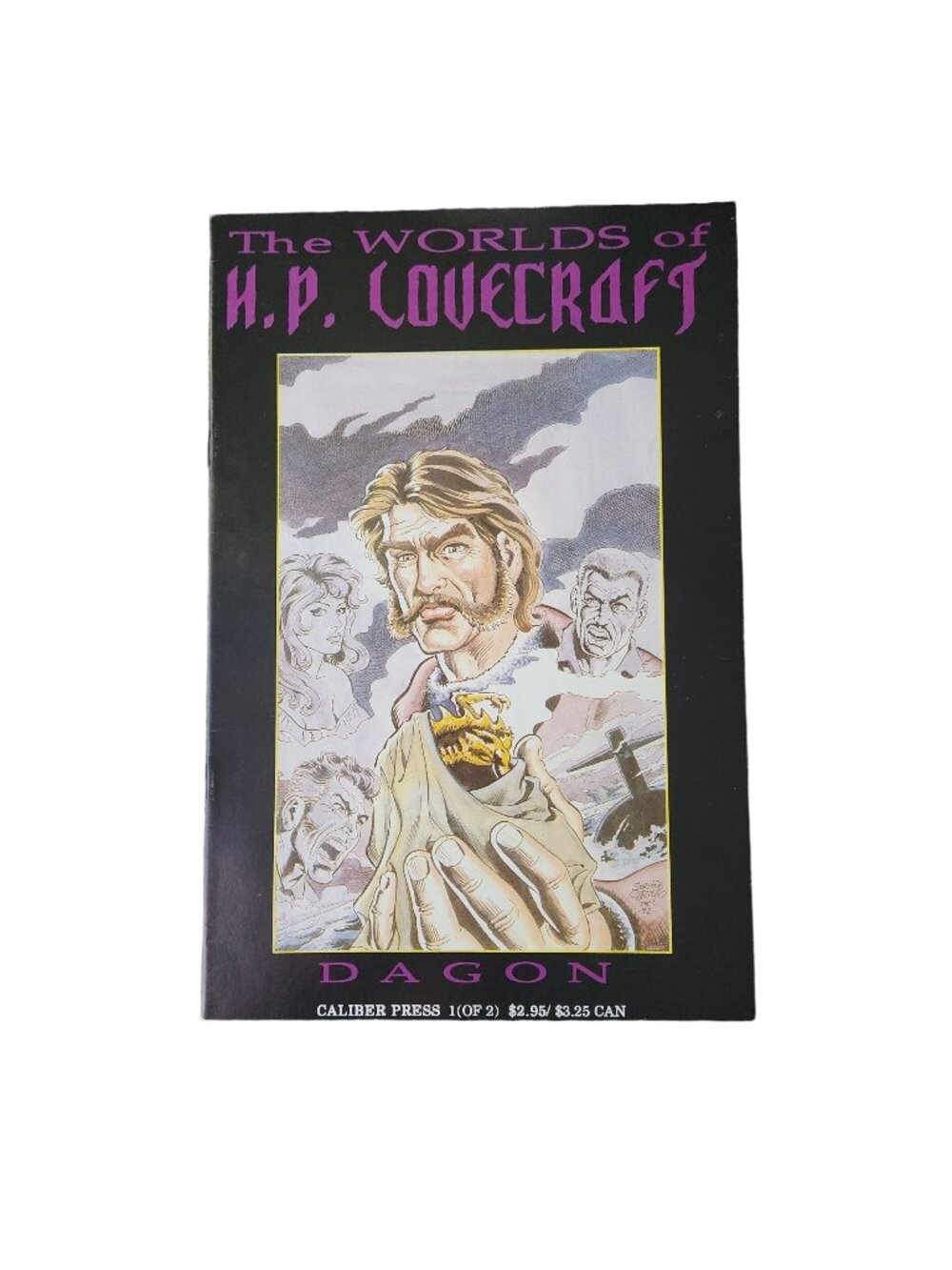 The Worlds Of H.P. Lovecraft Dagon #1 Comic Book Collector Bagged Boarded